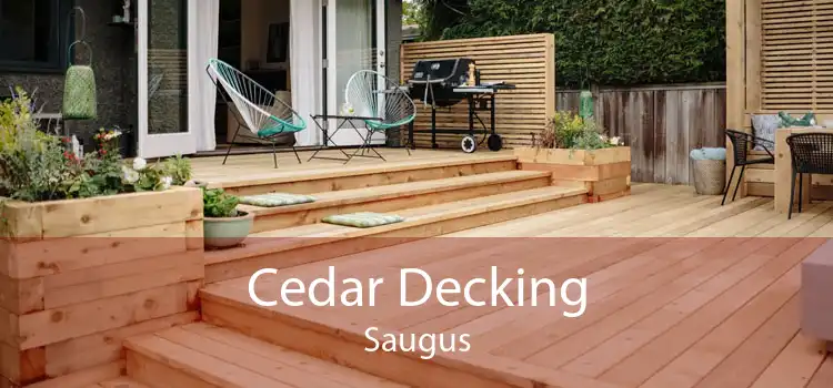 Cedar Decking Saugus