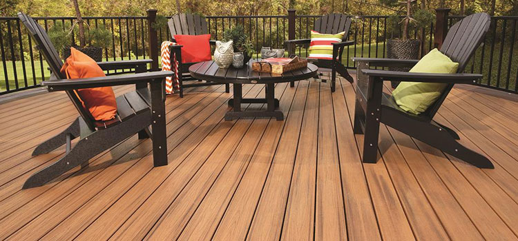 Black TREX Decking in Saugus, CA