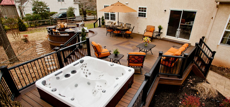 Creative Custom Decks Design in Saugus, CA